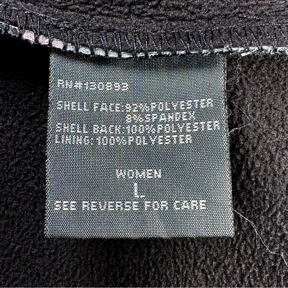 New Balance Women’s Camo Softshell Jacket Hooded L Wind Water Resistant Running - Picture 6 of 11